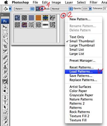 install patterns tutorial screenshot
